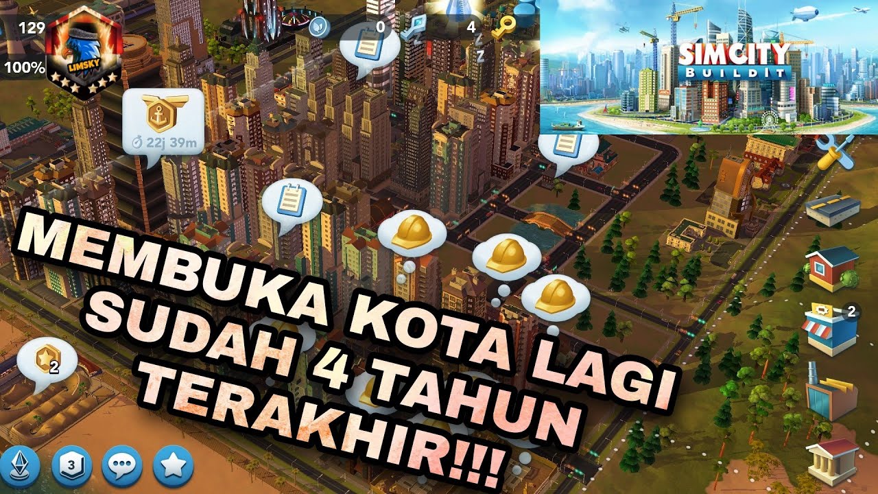 Membangun Kota mati | Sim City Android | Indonesia