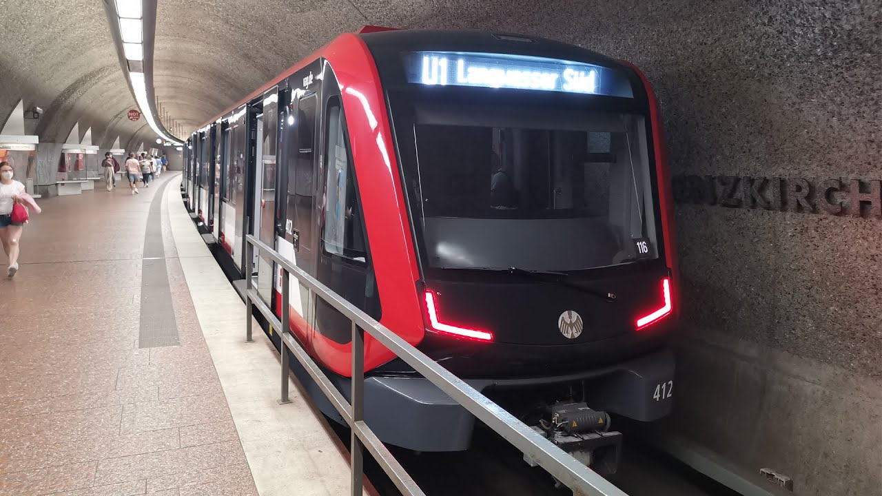 [Metro Cab Ride] U-Bahn Nürnberg Linie 1 / Fürth Hardhöhe ➡Langwasser Süd
