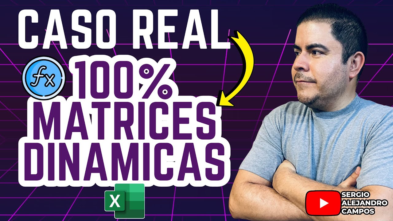 Filtrar Tabla usando Columnas Din&aacute;micas y Valores Dependientes en Excel, usando Matrices din&aacute;micas