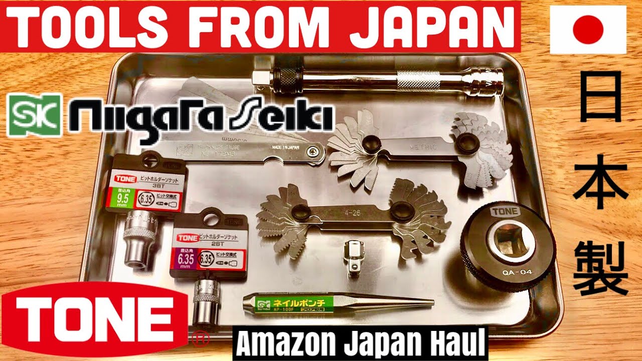 Japanese Tools 🇯🇵 Tone • Niigata Seiki
