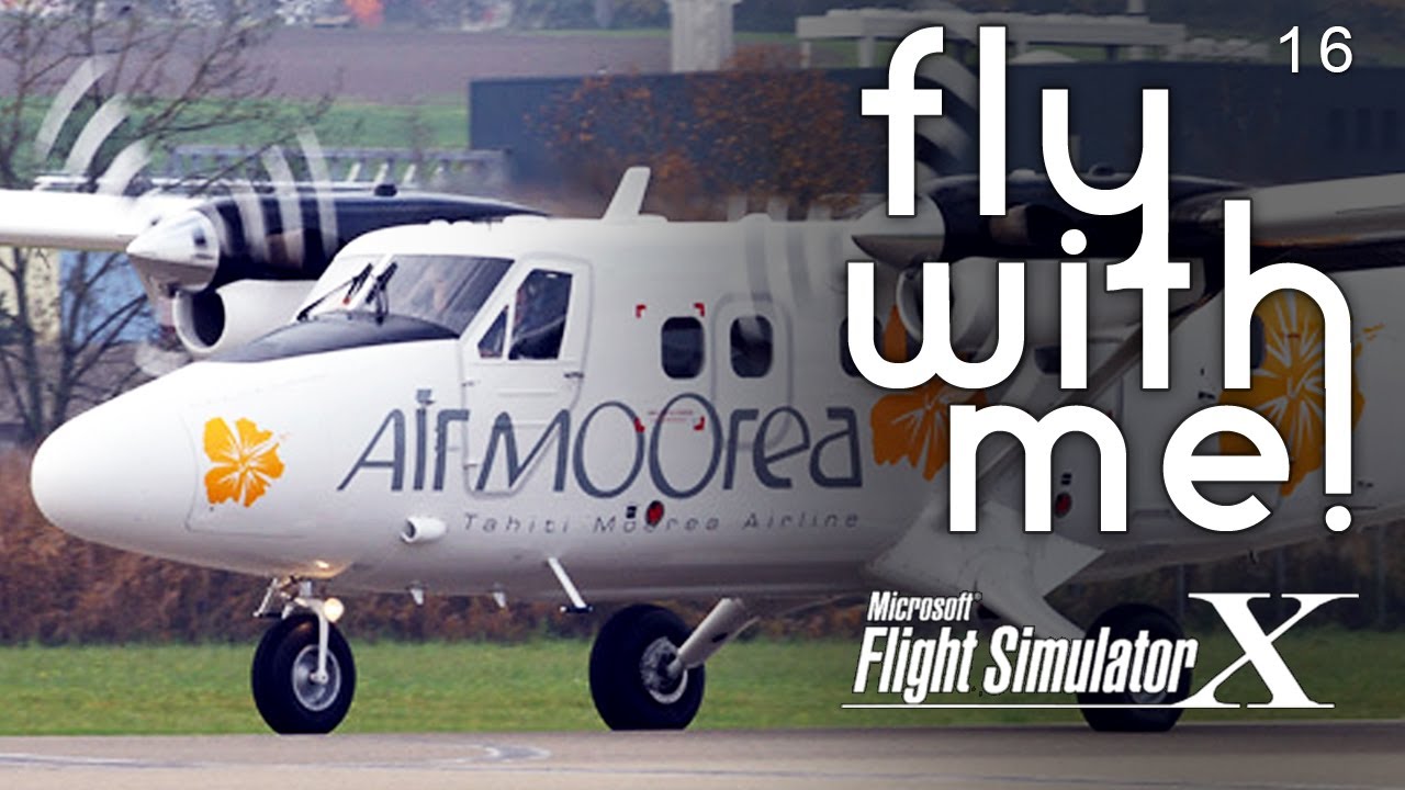 Microsoft Flight Simulator X - Air Moorea to Bora Bora