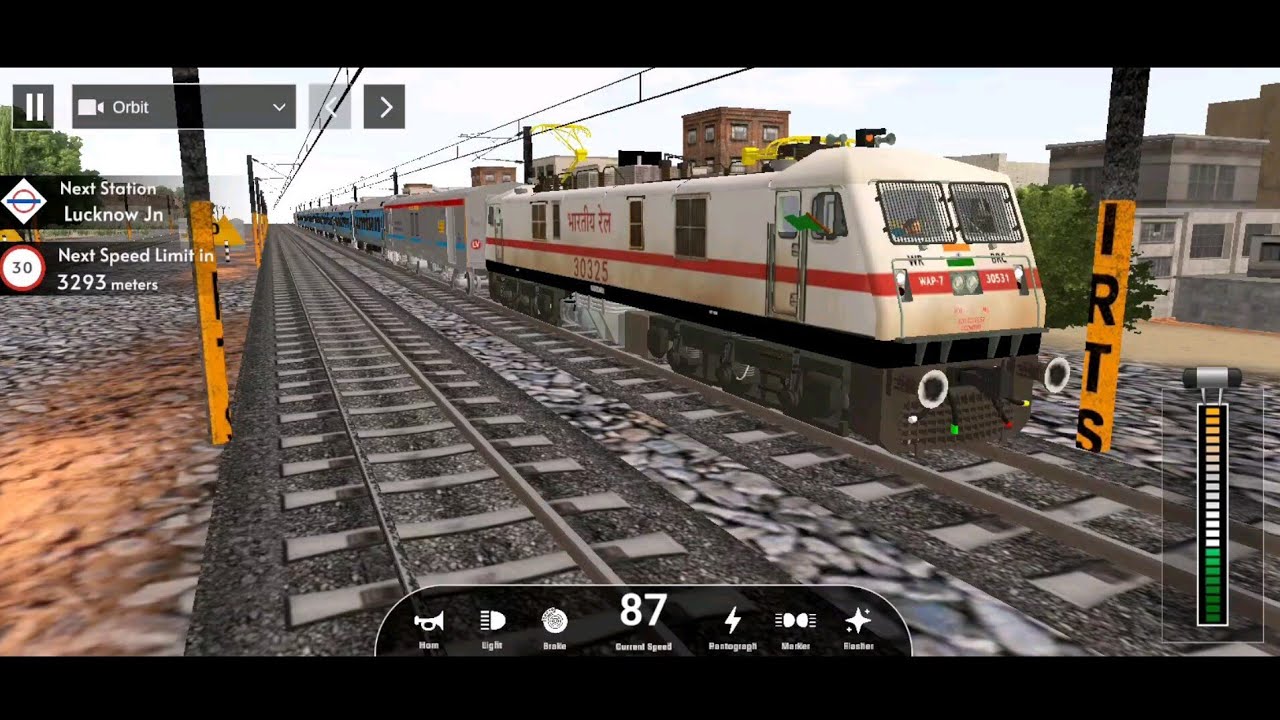 Christmas Special video 🎄⭐ ☃️❄️|| "Indian Railway Simulator: Realistic Train Driving Experience 🚂💨"