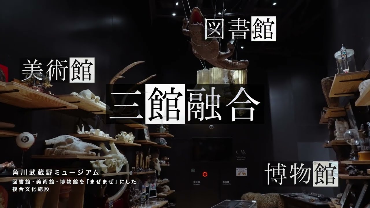 【角川武蔵野ミュージアム】角川武蔵野ミュージアム 紹介映像（日本語版） / Kadokawa culture museum Introduction movie