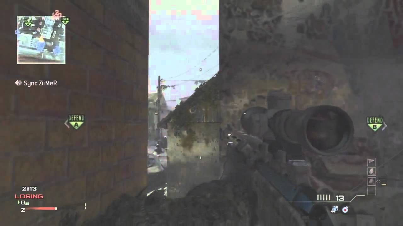 Amazing MW3 first blood!