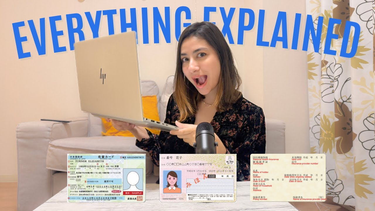 Important documents in Japan Explained | Residence card, My number card, Insurance