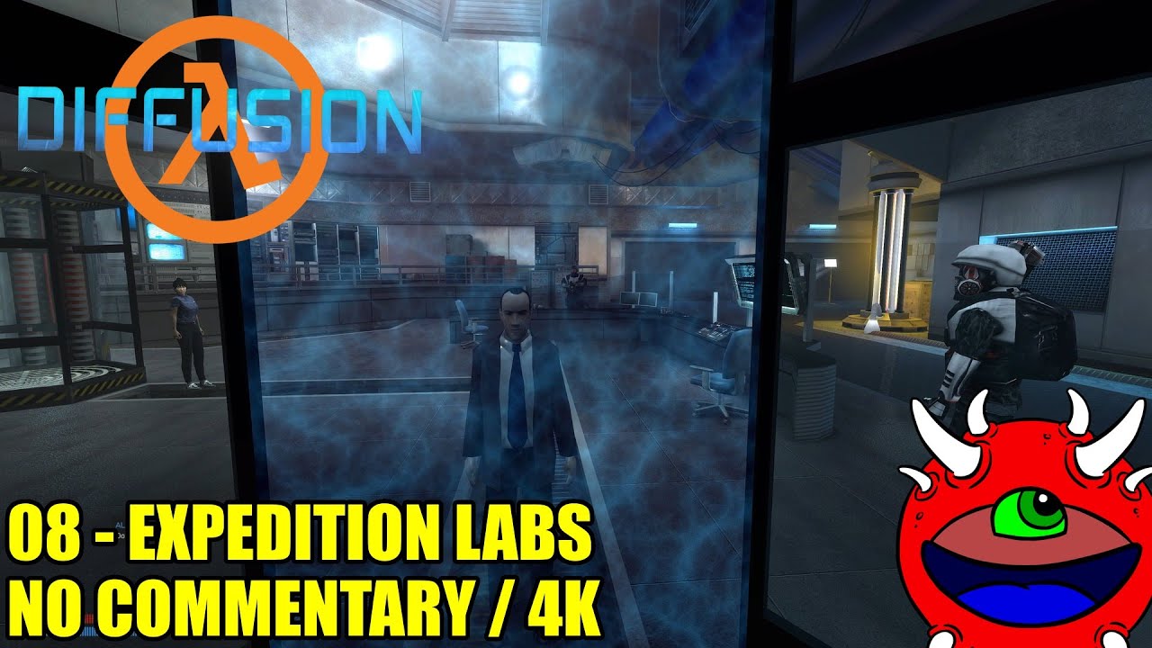 Half-Life Diffusion Gameplay - 08 Expedition Labs - No Commentary
