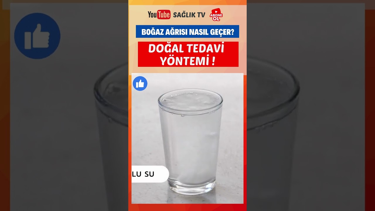 Boğaz ağrısına ne iyi gelir? Boğaz ağrısı nasıl geçer? Boğaz ağrısına doğal tedavi yöntemleri !
