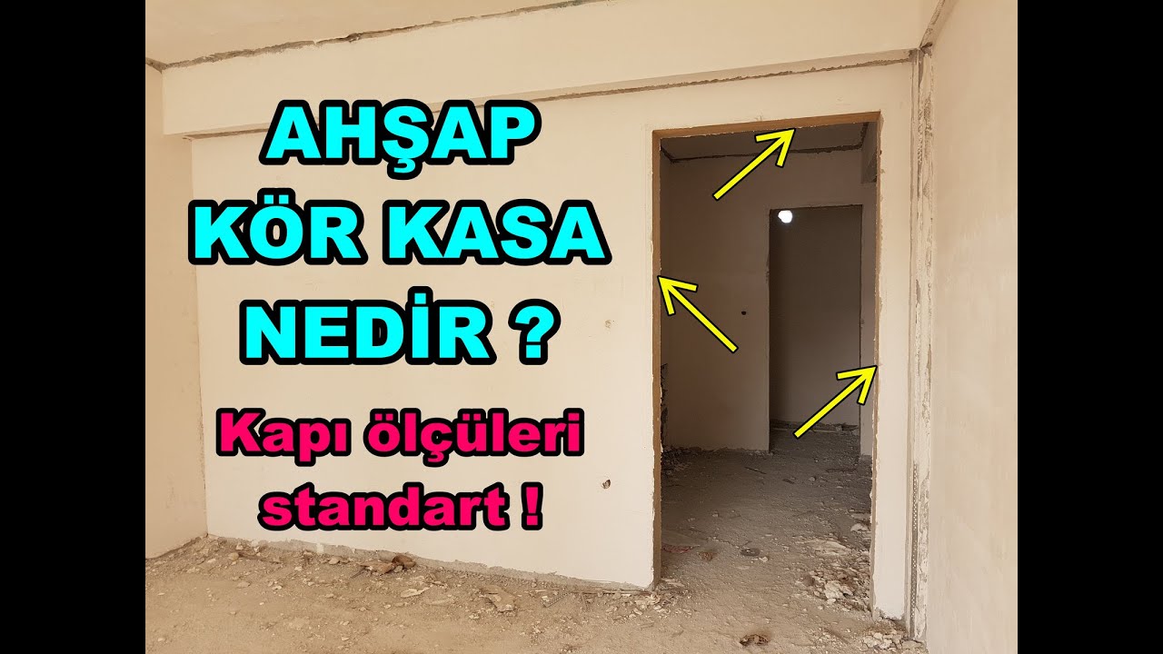 #AHŞAP #KÖR KASA NEDİR ? / #KAPILAR İÇİN #KÖR #KASA NE İŞE YARAR ?#duvarimalatı #karasıva #odakapısı
