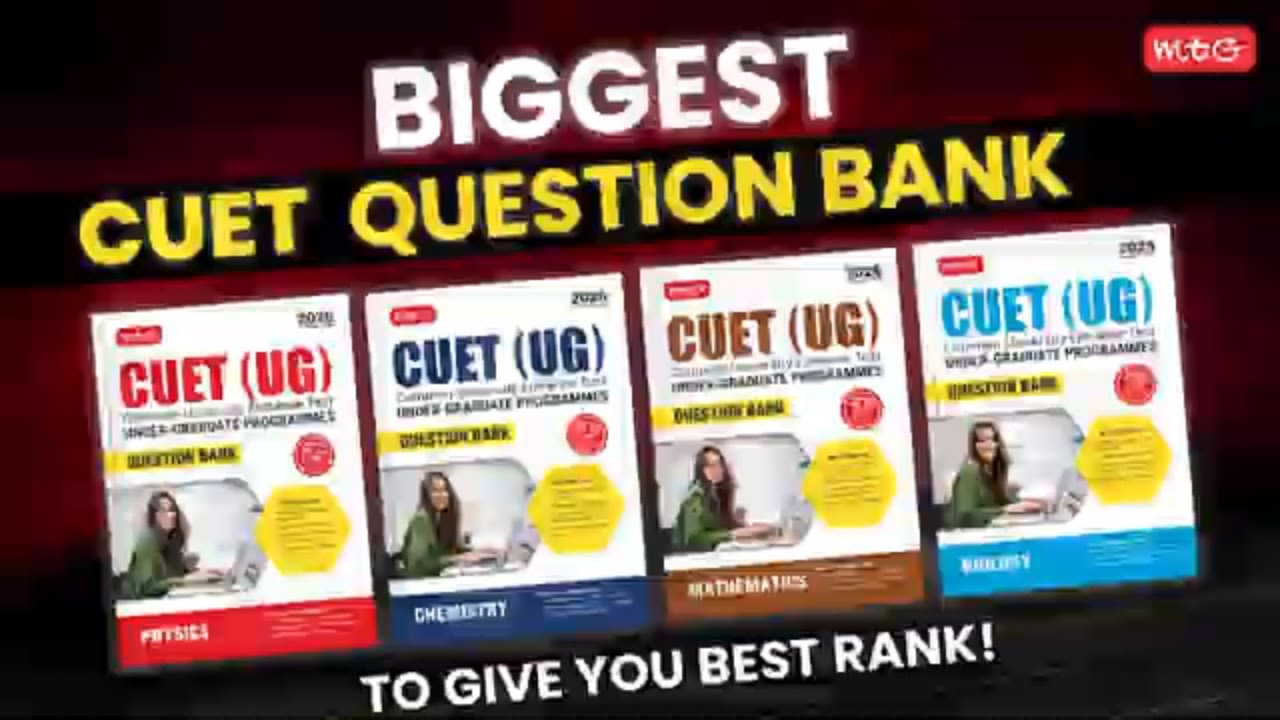 CUET 2026 Preparation | MTG NTA CUET UG Question Bank for Science