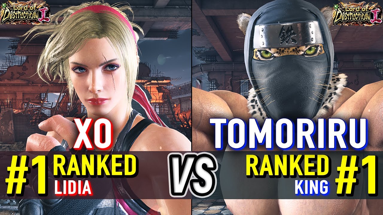 T8 🔥 XO (#1 Ranked Lidia) vs TOMORIRU (#1 Ranked King) 🔥 Tekken 8 High Level Gameplay