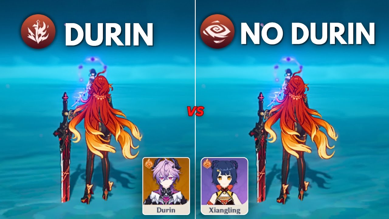 Durin Vs Xiangling!! Who is the Strongest Support?? [ Genshin Impact ]