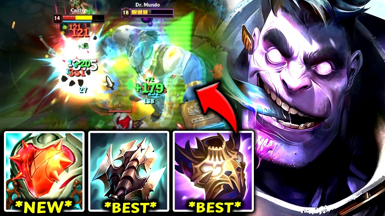 MUNDO TOP NEW META BUILD! 1V5 EASIER THAN EVER (THIS IS GREAT) - 2026 Mundo TOP Gameplay Guide