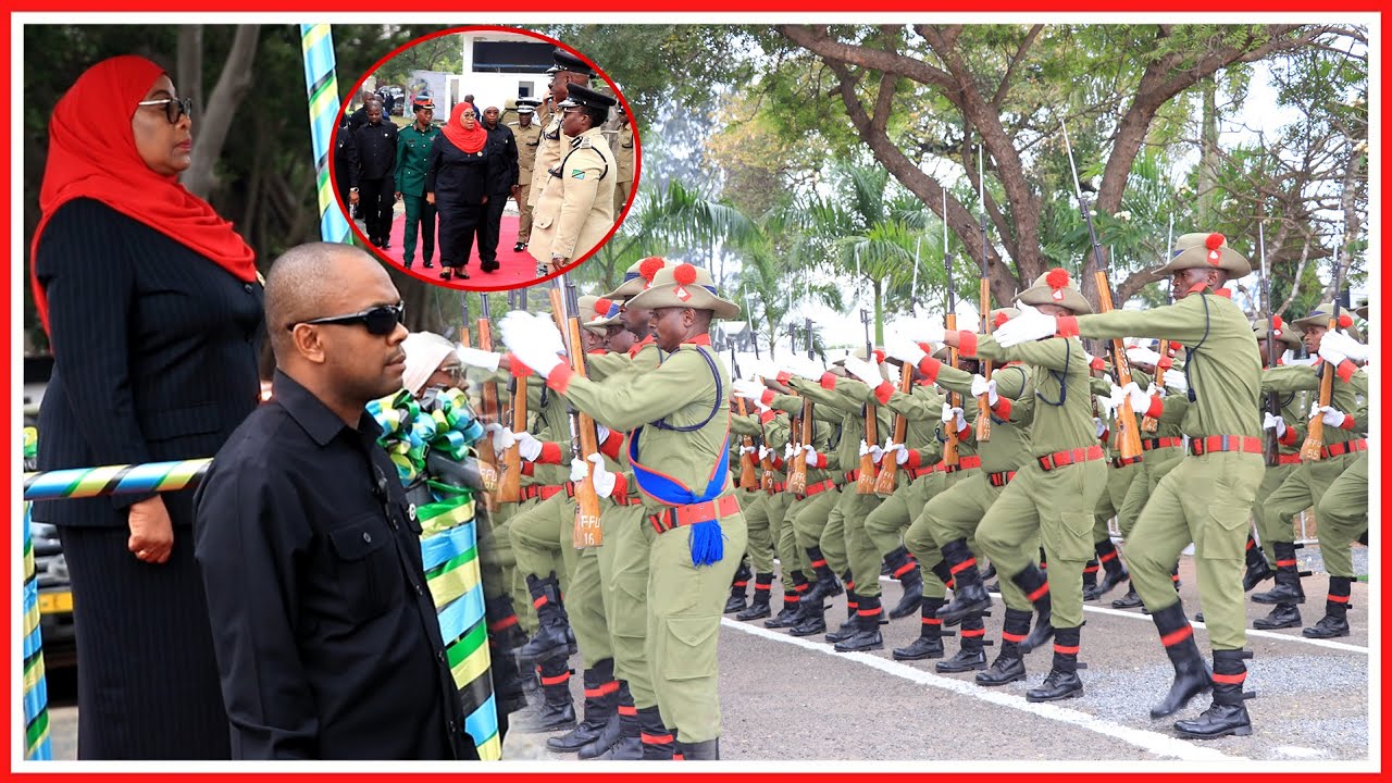 VIDEO: MWANZO MWISHO DAKIKA 9 za RAIS SAMIA ALIZOTUMIA KUKAGUA GWARIDE la JESHI la POLISI...