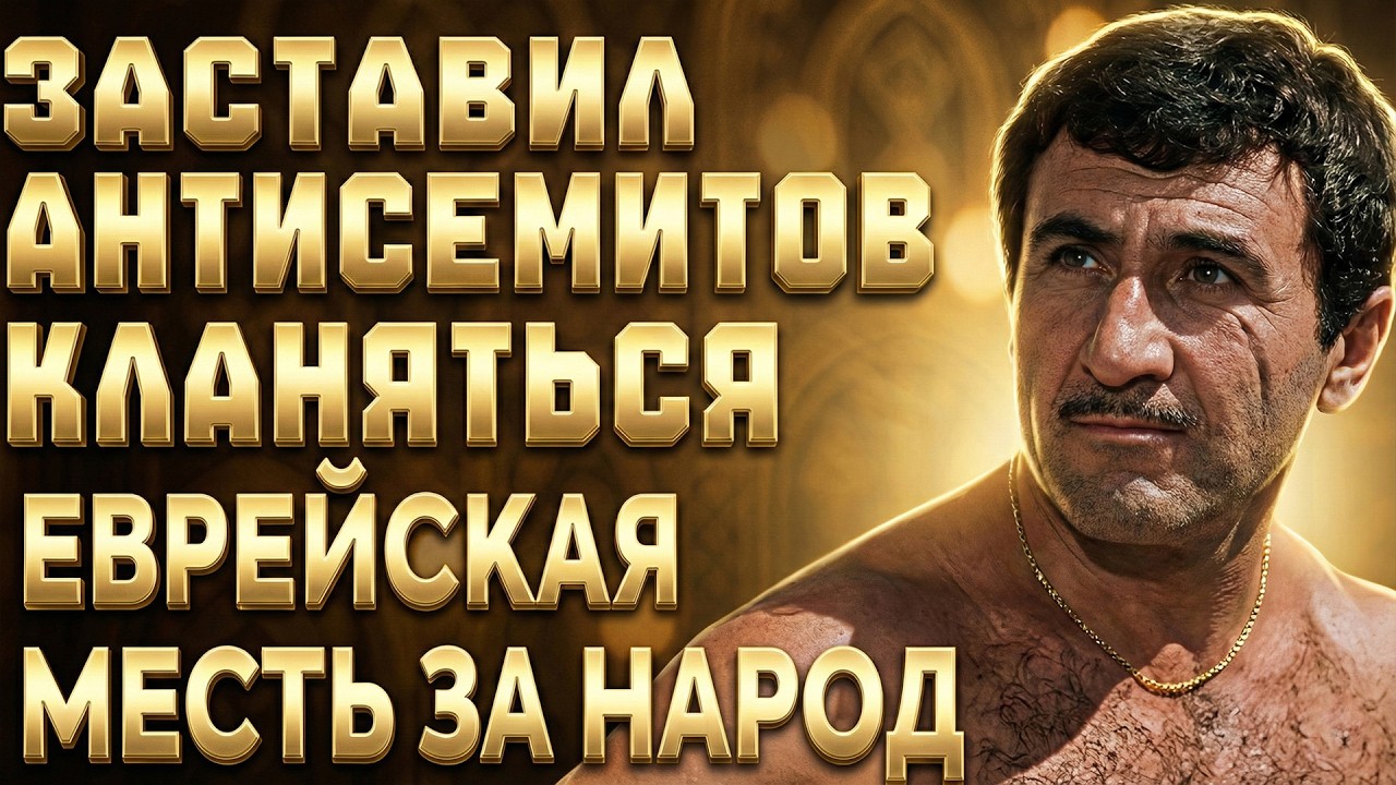 ЕВРЕЙСКАЯ МЕСТЬ: Как КАНЕВСКИЙ заставил АНТИСЕМИТОВ кланяться?