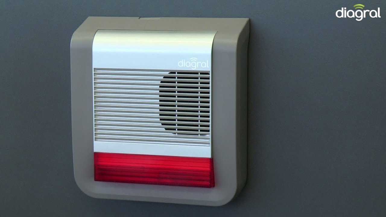 Installer une sirène-flash extérieure Diagral - Systèmes d'alarme sans fil pour la maison