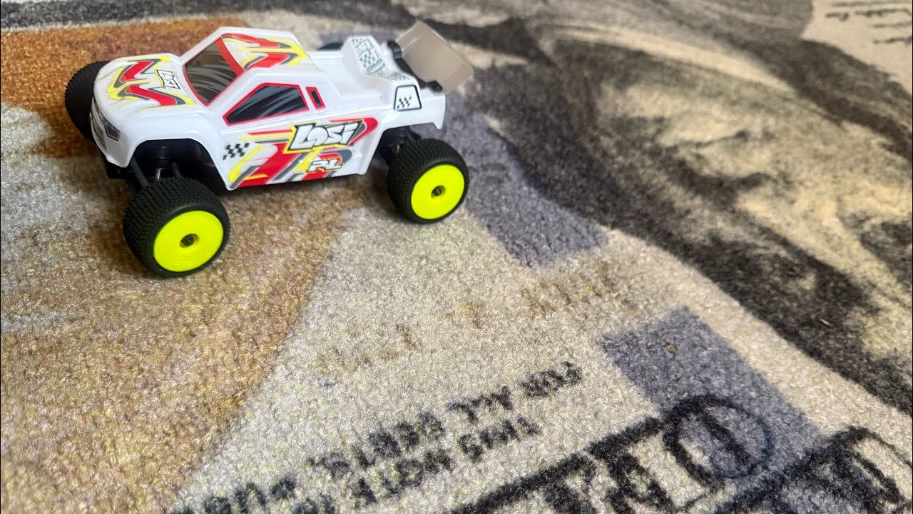 The funnest place for a Losi Micro T is …..