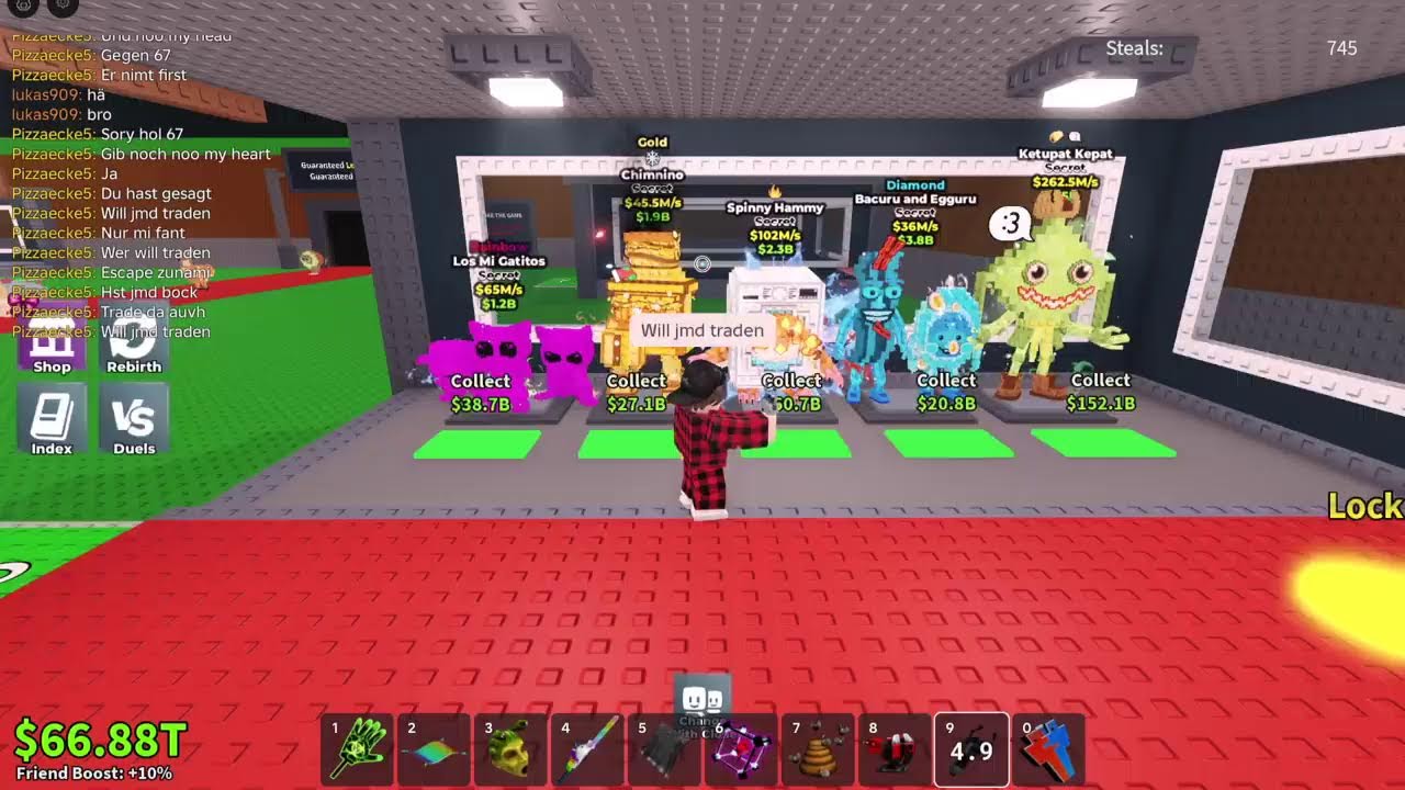 Steal a Brainrot traden