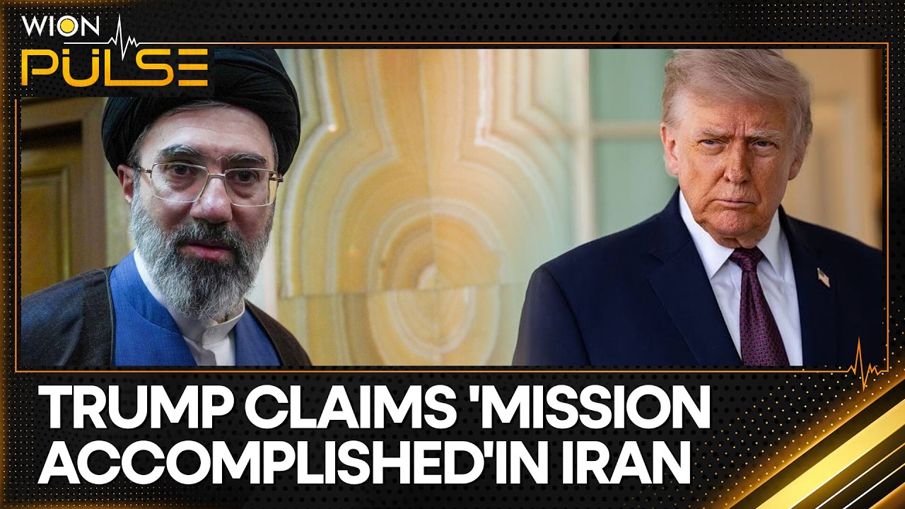 Trump Says &lsquo;Mission Accomplished&rsquo; In Iran War Despite Unmet Objectives