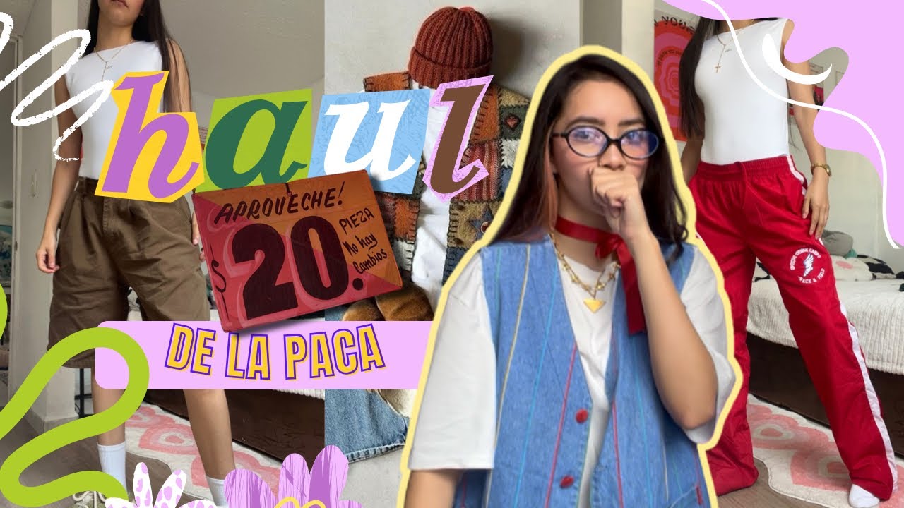 HAUL DE LA PACA🛍️ Ropa de segunda mano♻️  ULTRA GANGAS🤩