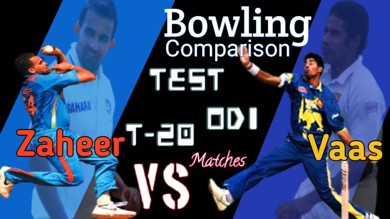 Zaheer Khan vs Chaminda Vaas | Zaheer Khan bowling |  Chaminda Vaas bowling | Sportistics
