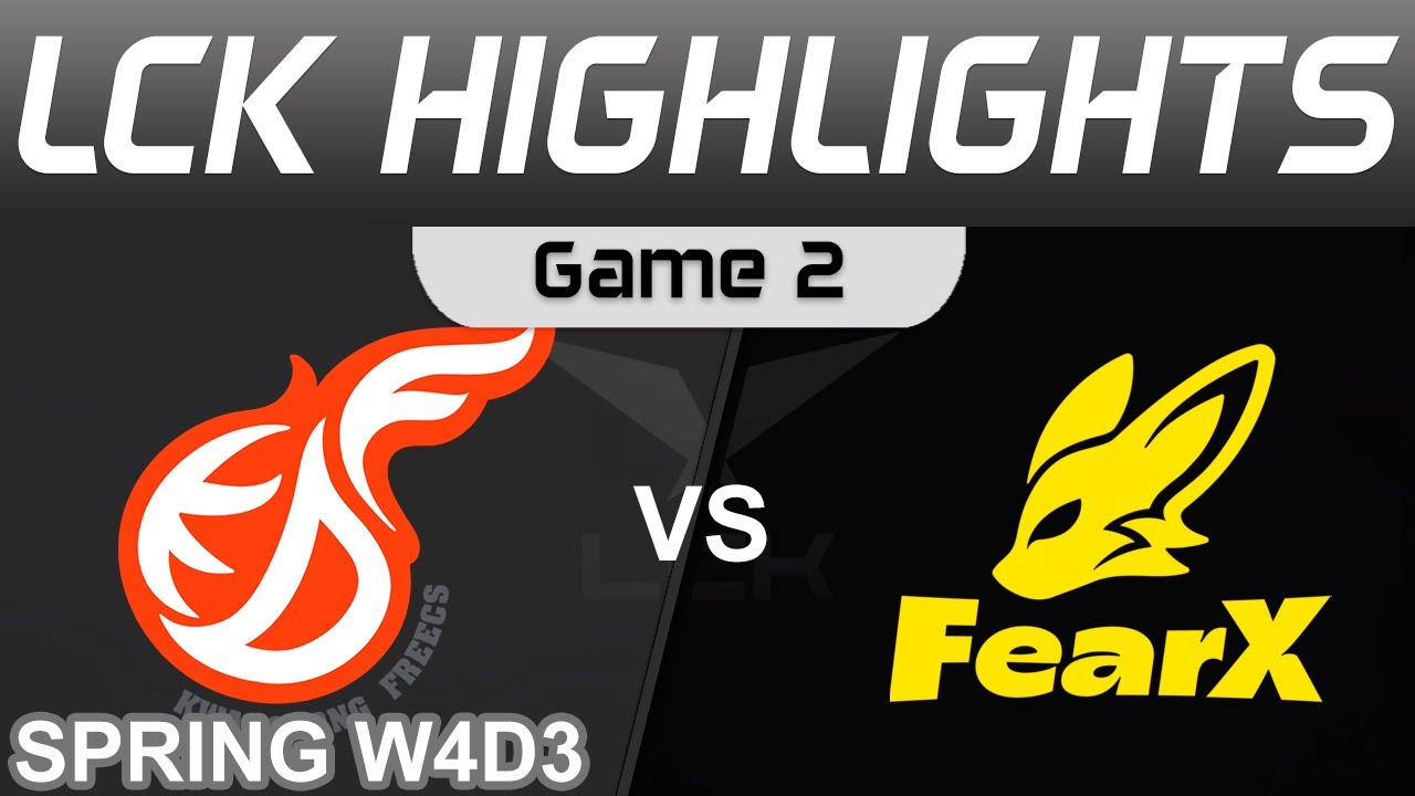 KDF vs FOX Highlights Game 2 LCK Spring Season 2024 Kwangdong Freecs vs FearX by Onivia