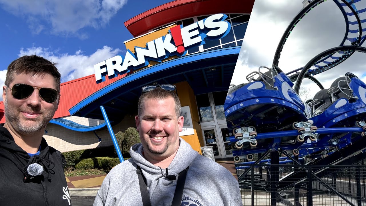 New Coaster at Frankie's Fun Park in Raleigh, NC • January 2024 Park Tour