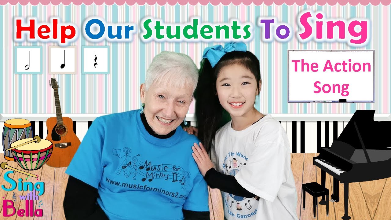 Action Song ft. Carol Zilli (Founder, Music for Minors II) Take Action to Help Our Students to Sing