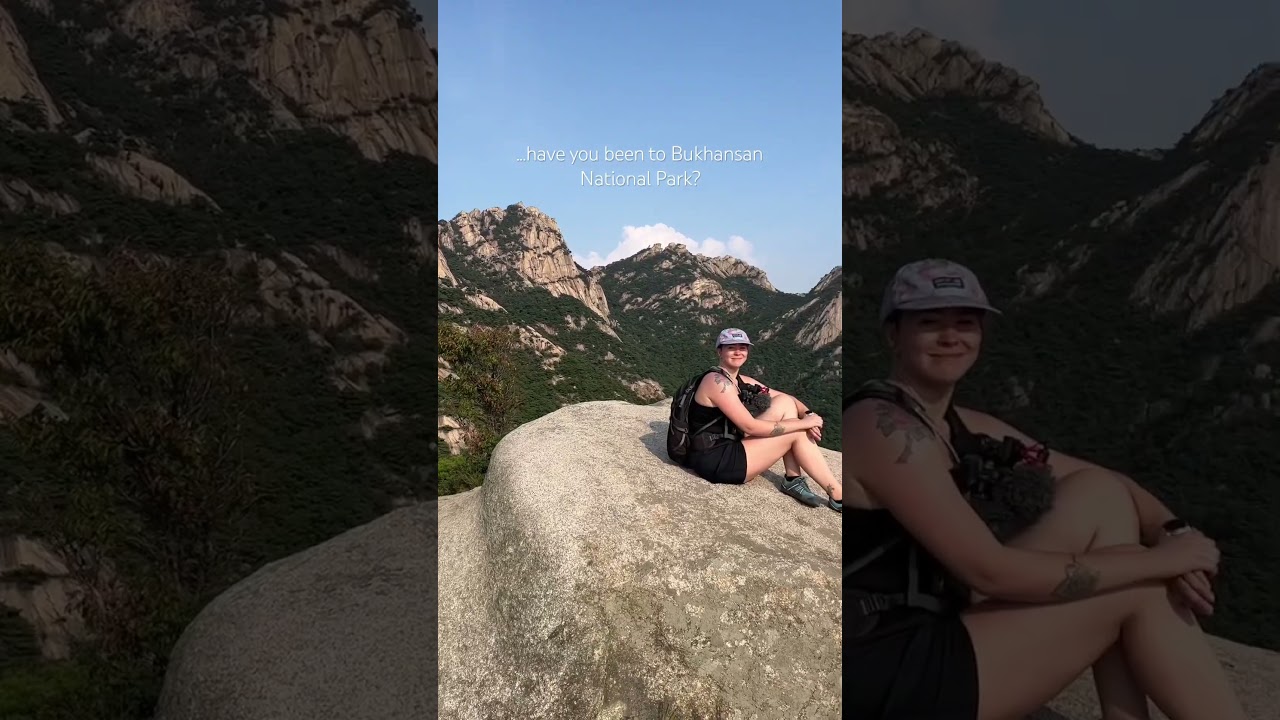 Bukhansan National Park in Korea is a must-visit place for anyone who loves the outdoors! #shorts