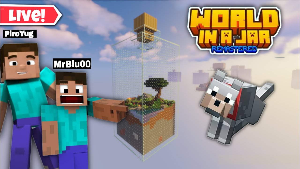 World in a Jar  With Friends ! || #1 #Minecraft #JAR  #challenge