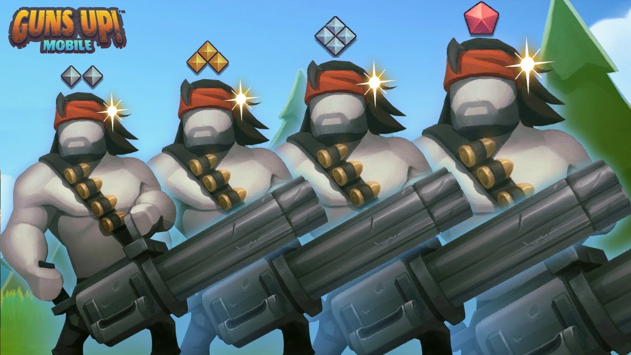 Training Veterans from Rank 2 to Rank 5 in just 3 Battles! Glass Cannon BUG! - GUNS UP! Mobile