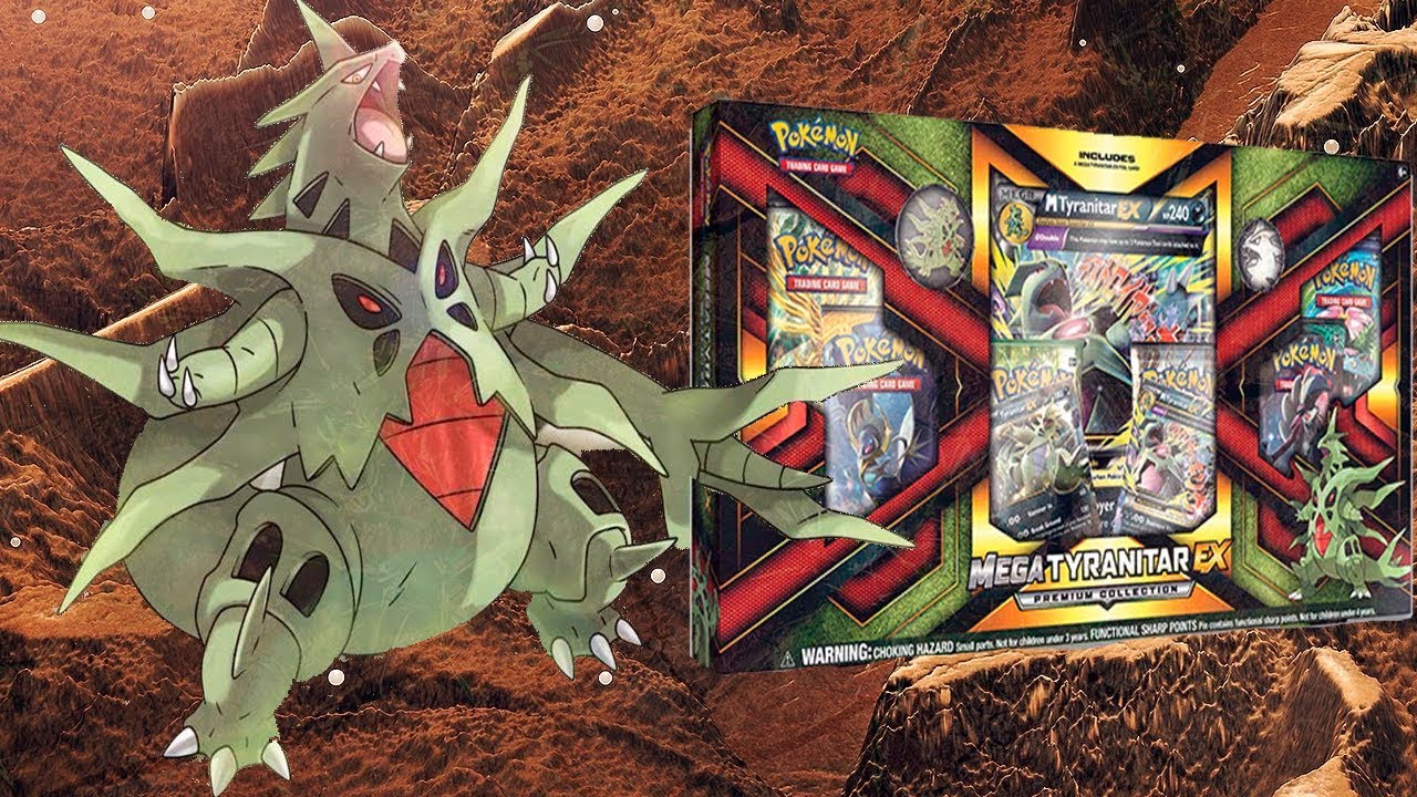 Mega Tyranitar EX Premium Collection - Apertura Pokémon