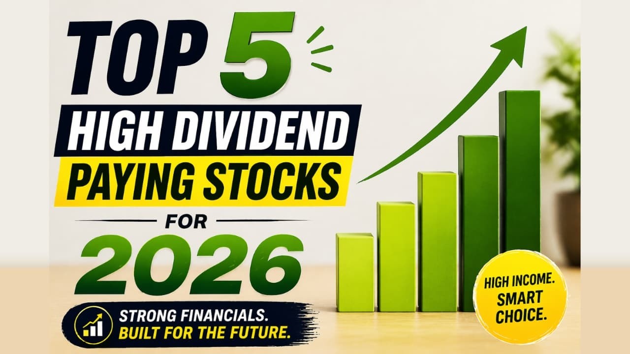 Top 5 dividend paying stocks in india | High dividend yield stocks | Stock genius