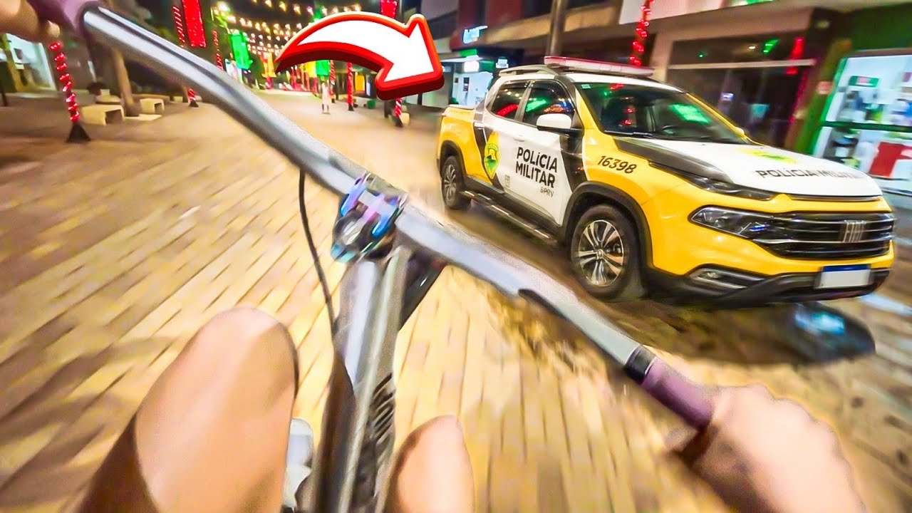 Bike Vlog em Primeira Pessoa! *Deu Muito ruim *