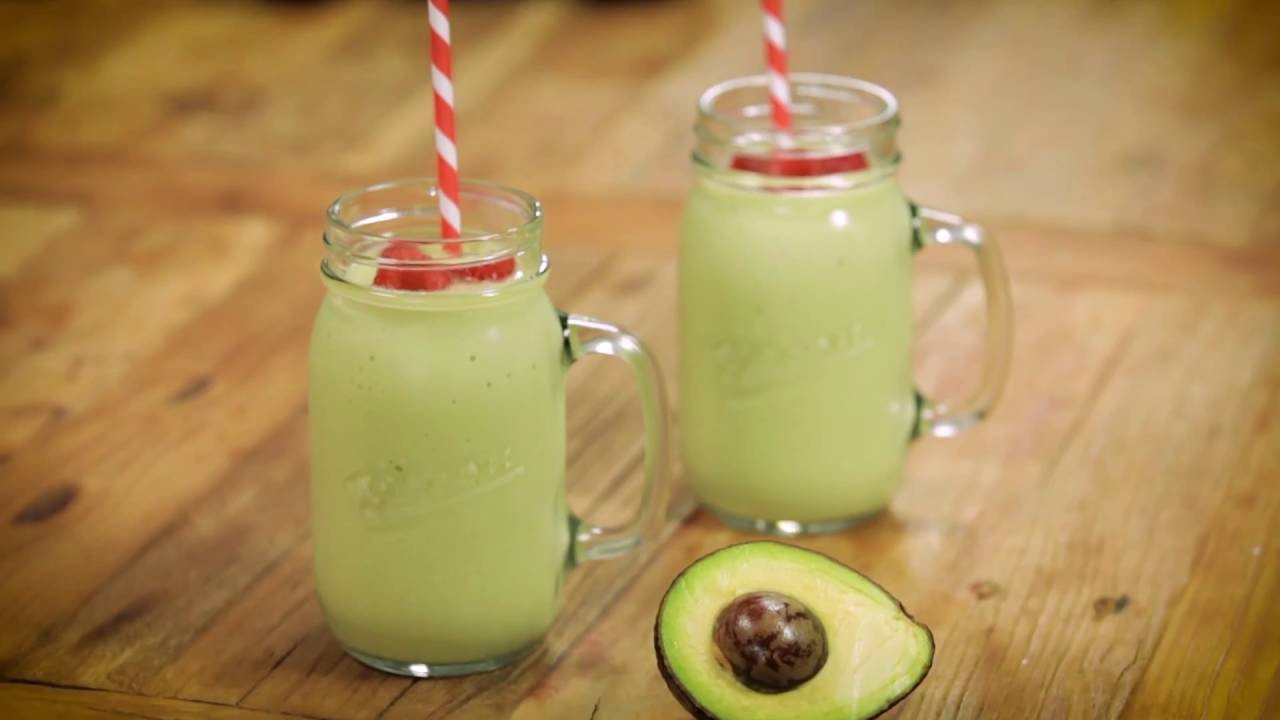 Batido de Plátano y Aguacate
