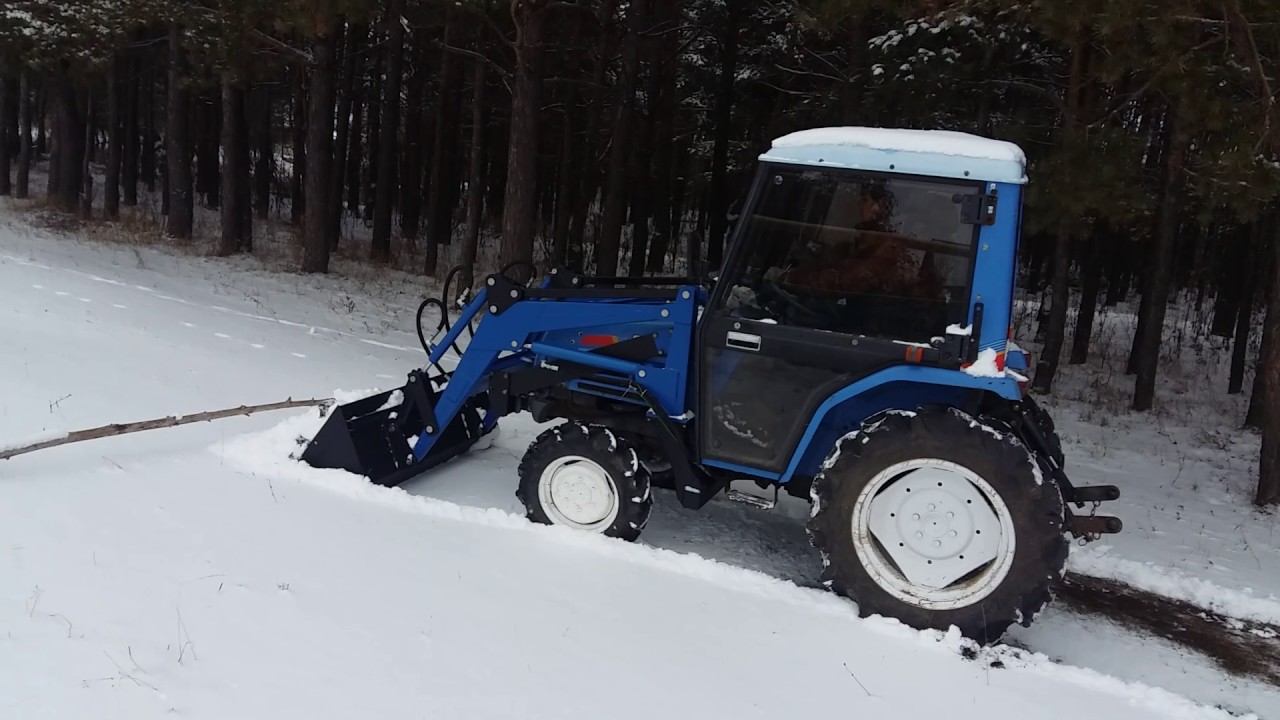 Минитрактор Iseki SIAL 21 с погрузчиком Frotloader - 500