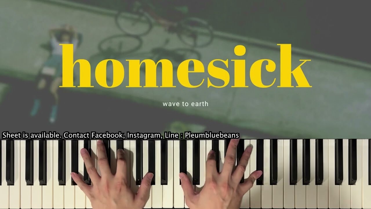 homesick - wave to earth (Piano cover) | Bluebeans