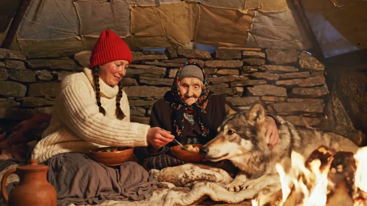 91-Year-Old Widow Rescues Dying Wolf in –71°C Siberian Blizzard | True Story of Survival