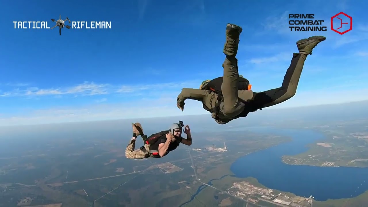 Imri Parachuting In Body Armor