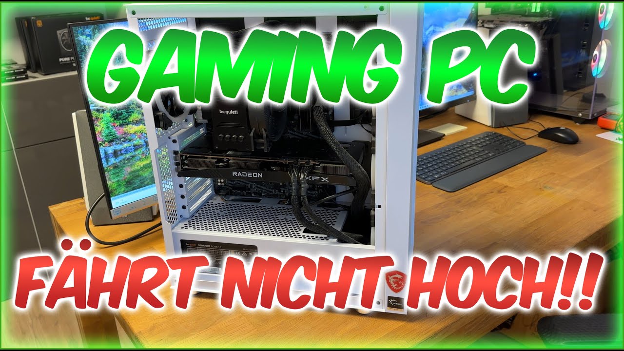 Gaming-PC bootet nicht | Ursache gefunden und behoben!