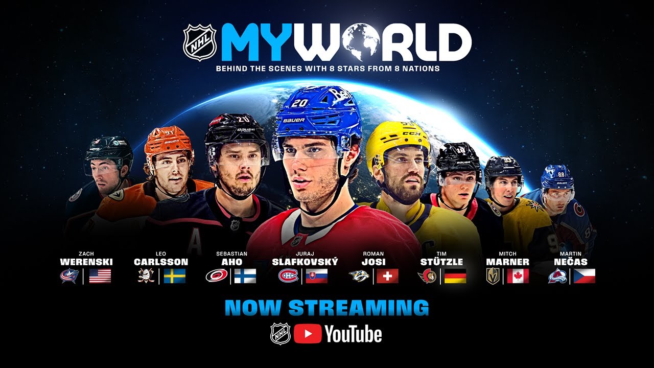 NHL My World &ndash; New Series Now Streaming