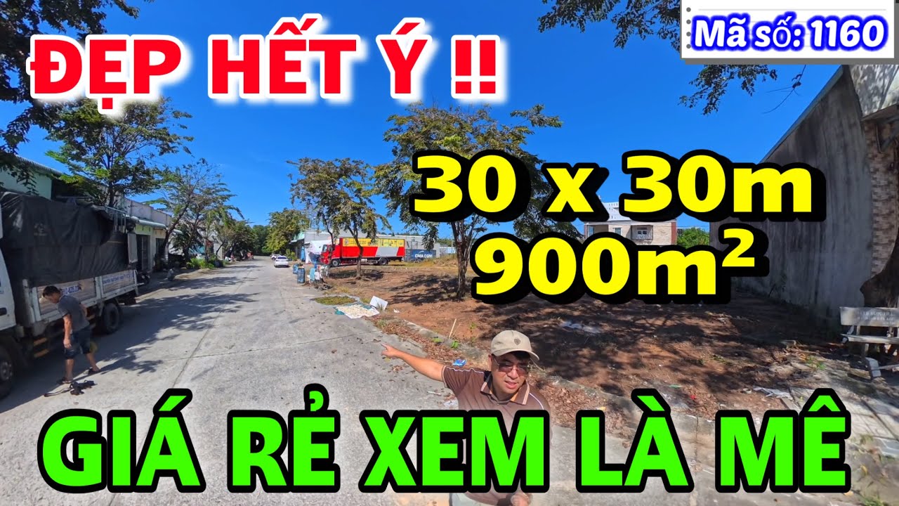 Xem L&agrave; M&ecirc;. L&ocirc; đất Dt: 900m2 Full Thổ Cư Nằm Ngay Trung T&acirc;m KDC v&agrave; KCN, chợ, Trường Học S&aacute;t B&ecirc;n.