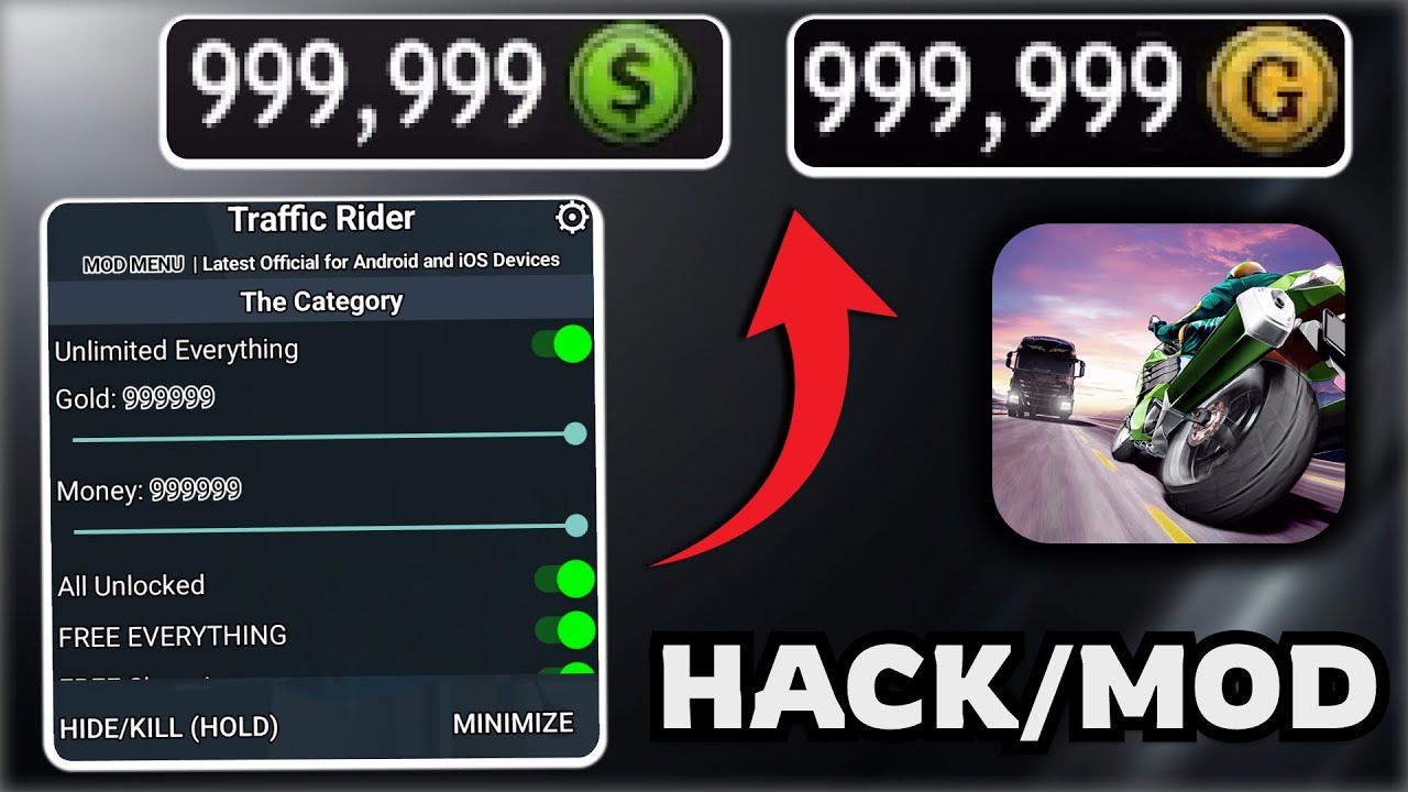 Traffic Rider Hack 2026 Unlimited Money + All Bikes Unlocked (Working iOS & Android)