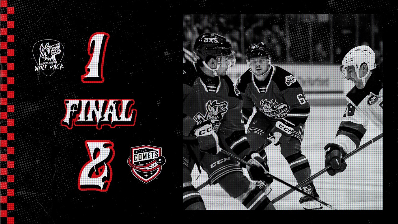 2.20.26 Hartford Wolf Pack vs Utica Comets Highlights