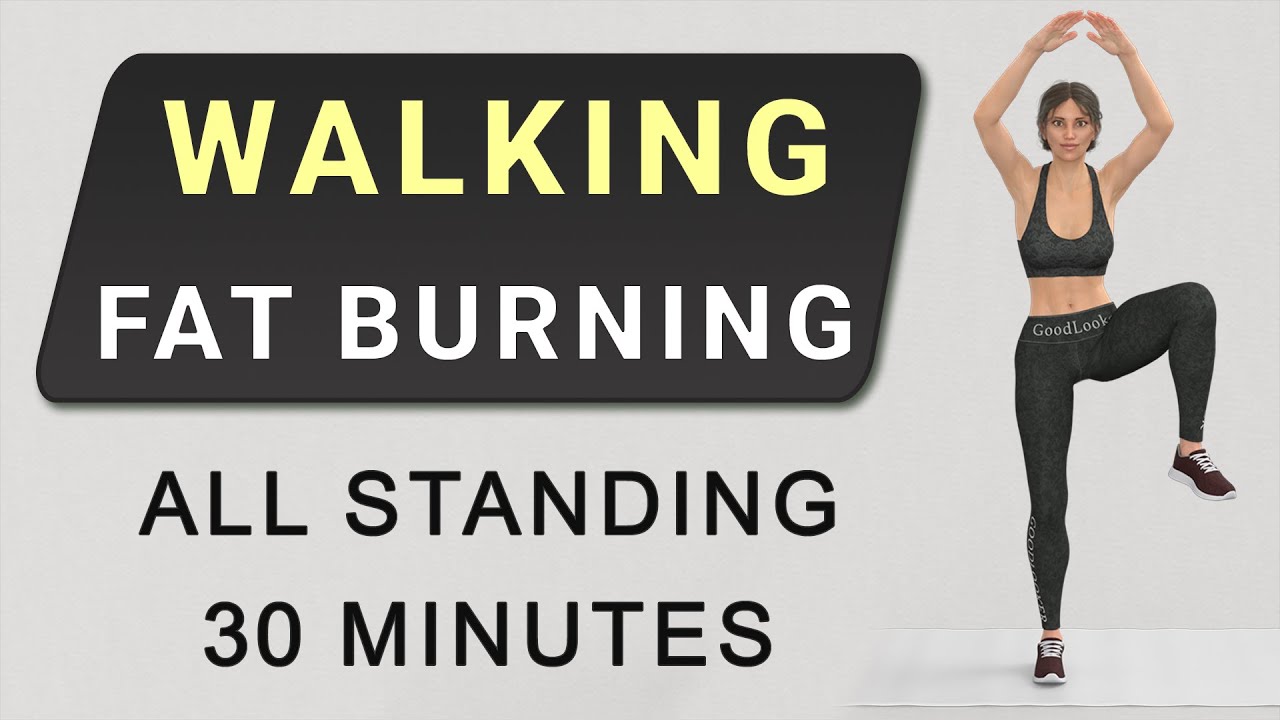 30 min BEGINNER STANDING CARDIO WORKOUT🔥 Do This Instead of Running // No Squat Knee Friendly