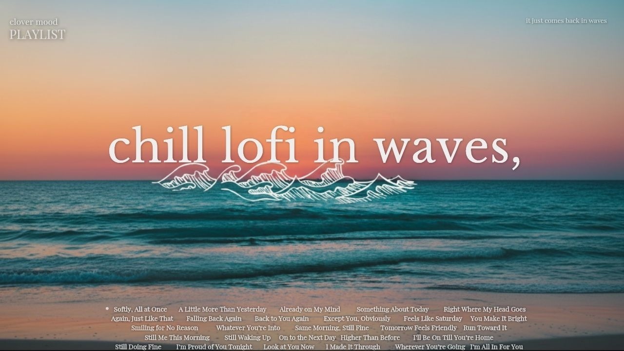 Playlist Chill Lofi Mix 💙 Освежающий весенний Lo-Fi | Джаз для учебы и работы