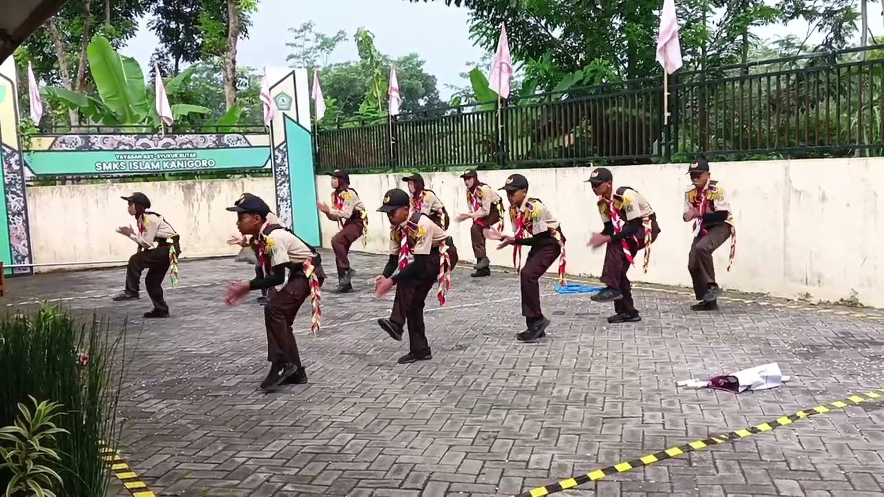 Yel yel MATSGOEJA di event lomba SPASIKA CHAMPIONSHIP