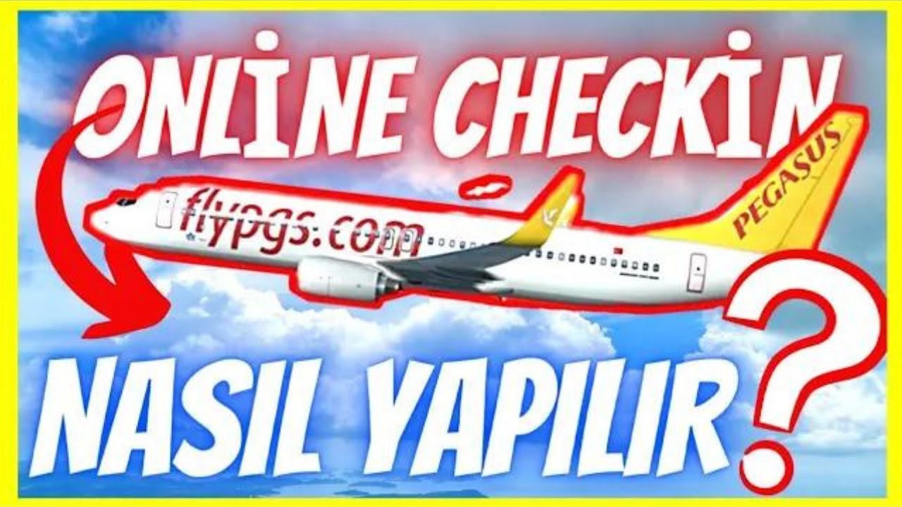 Pegasus online check in nasıl yapılır❓️Çekin online flypgs✈️ Cep uygulamasi Uçuş Biniş Kartı oluştur