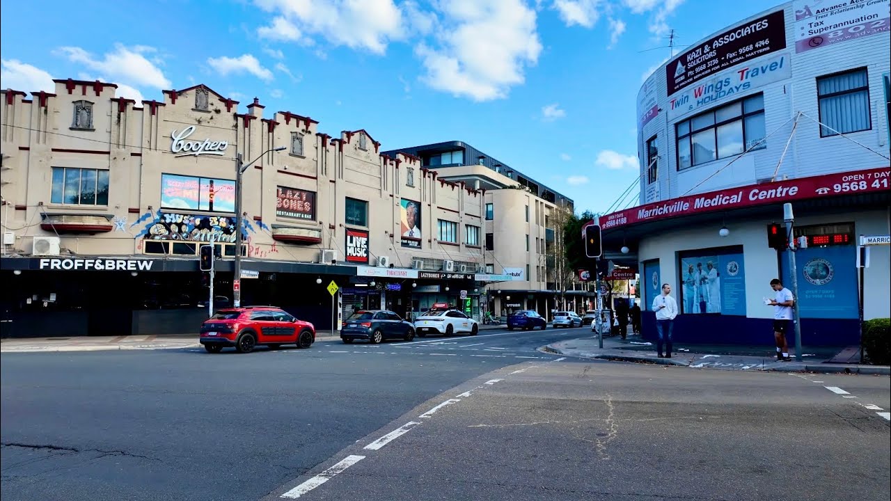 Marrickville Road Full Walking Tour Sydney Illawarra Rd History Heritage Street Life May 2025 4K HD