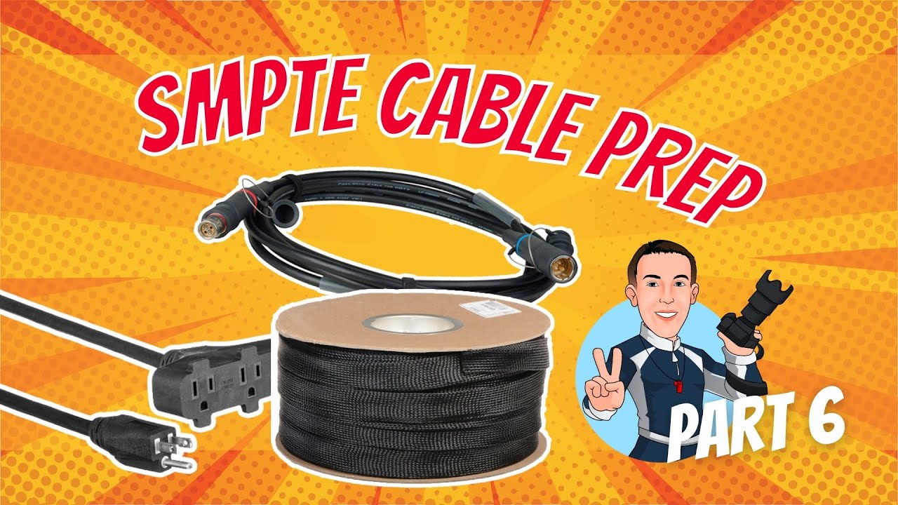 Preparing & Installing SMPTE Fiber Optic Cable with Techflex Wrap | Studio Camera Cabling Tips
