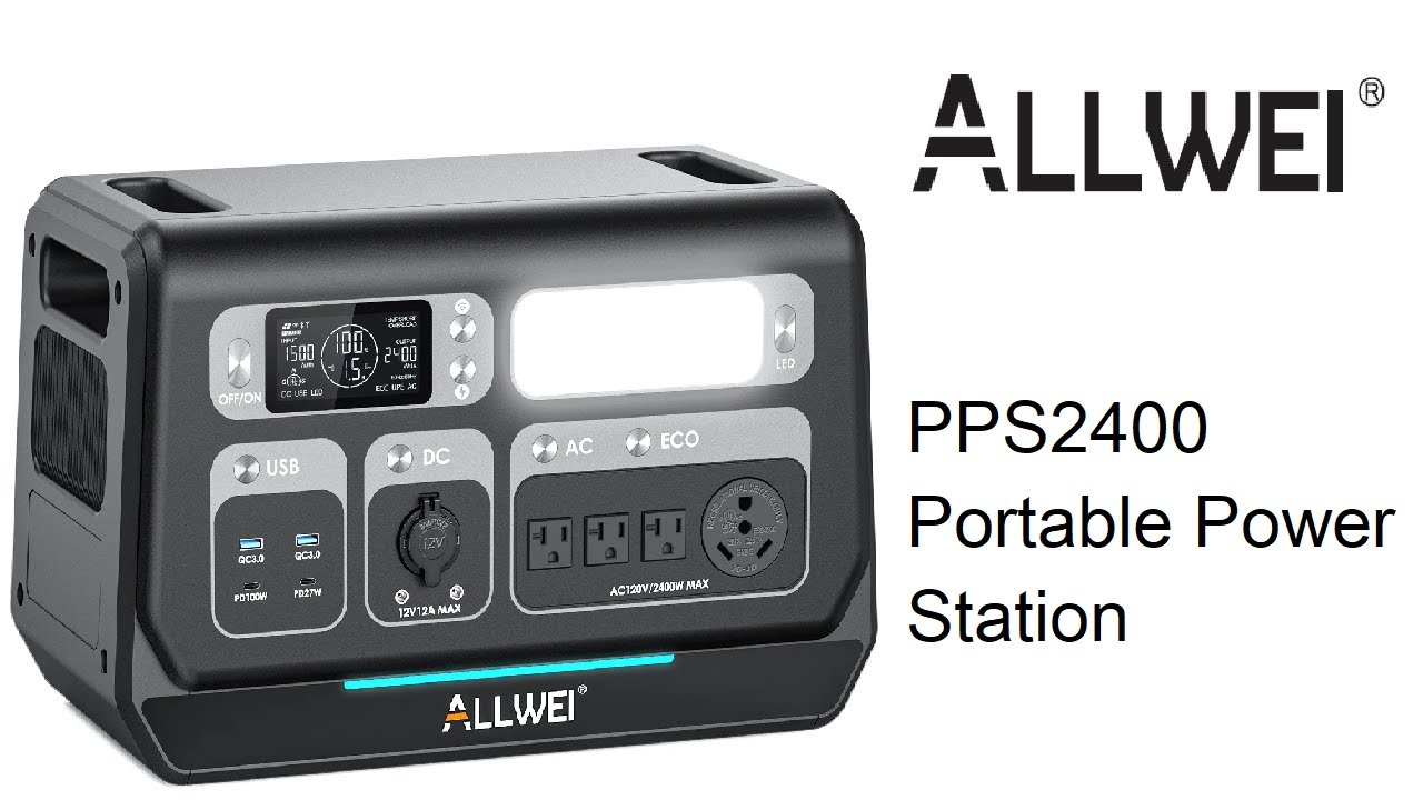 ALLWEI PPS2400 Portable Power Station - 2048Wh | 2400W